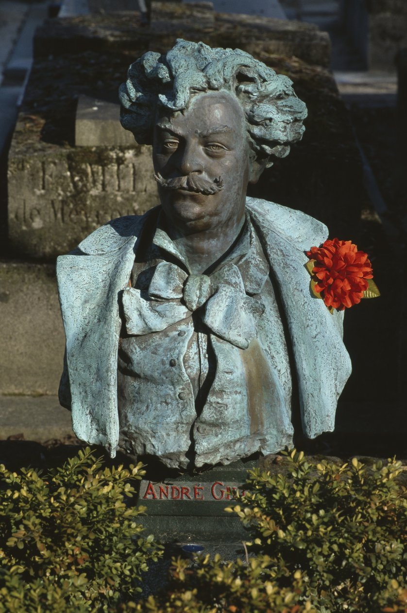 Büste von Andre Gill von Laure Coutan
