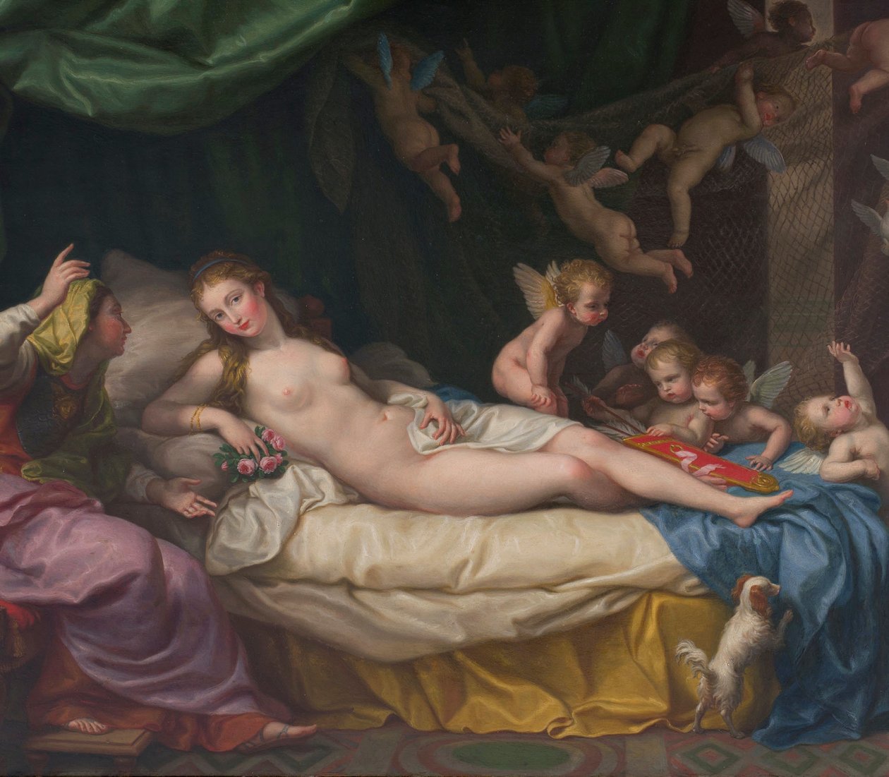 Venus und Minerva von Laurent Pecheux
