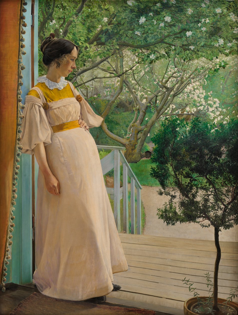 Die Frau des Künstlers von Laurits Andersen Ring