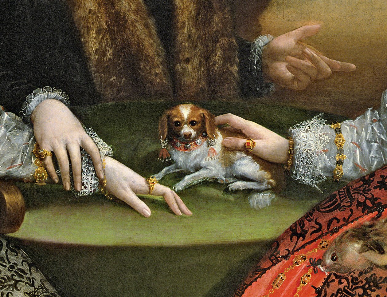 Die Familie Gozzadini (Detail) von Lavinia Fontana