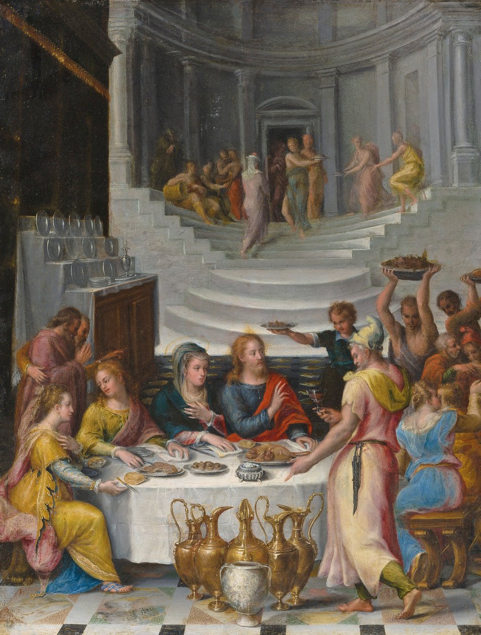 Das Hochzeitsfest zu Kana von Lavinia Fontana