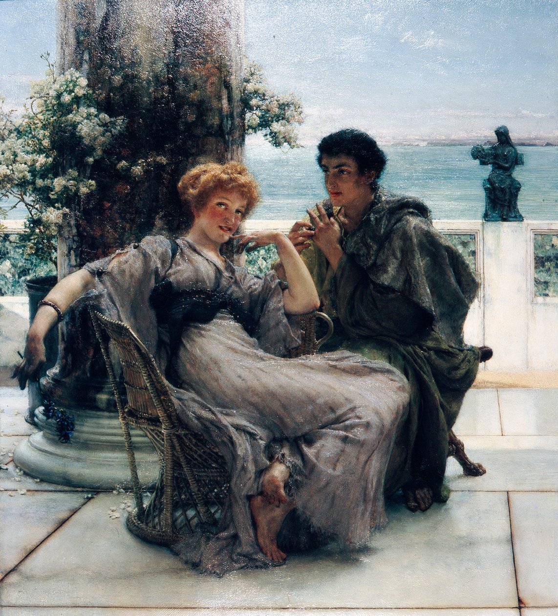 Werbung (Der Antrag) von Lawrence Alma Tadema