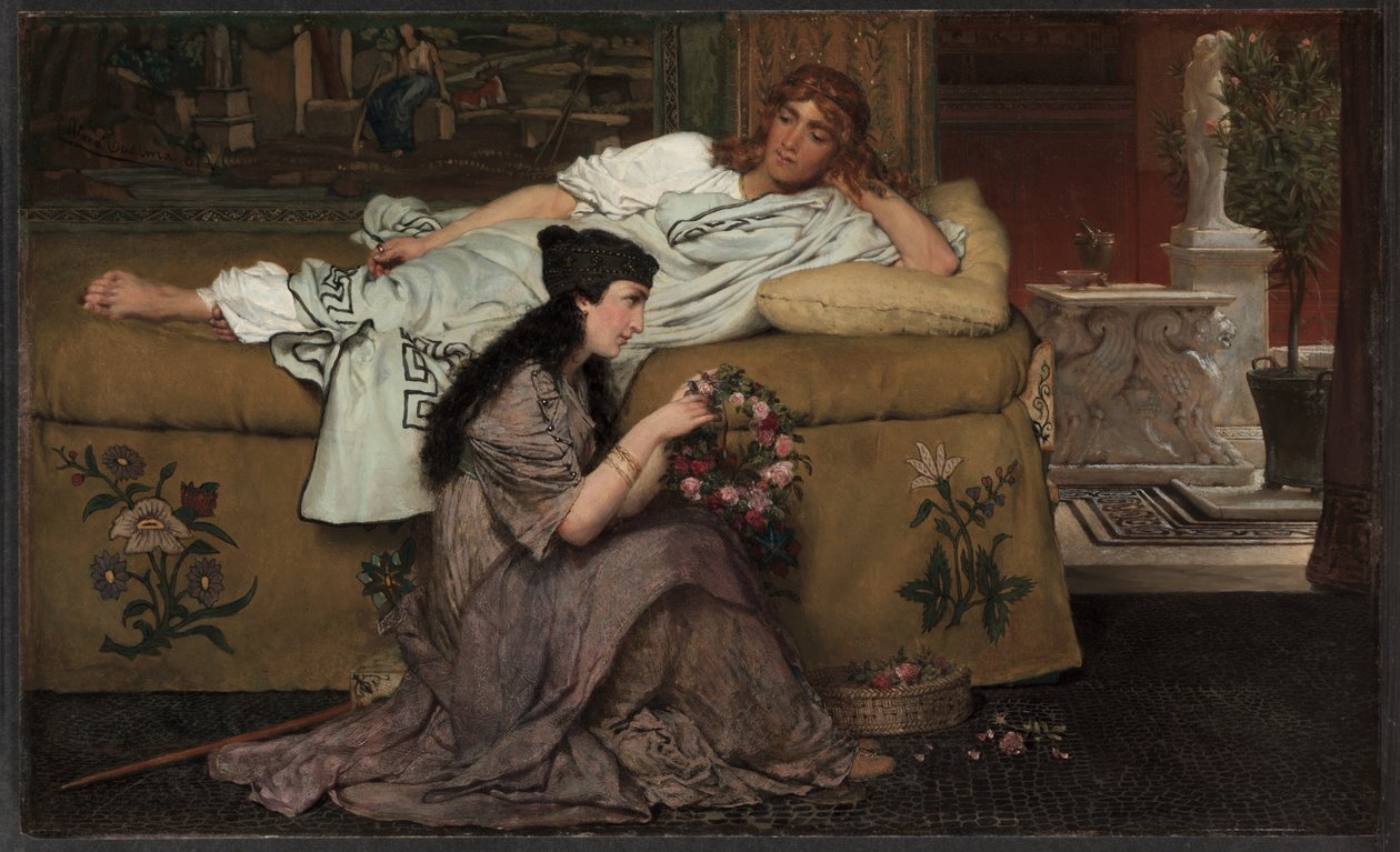 Glaucus und Nydia von Lawrence Alma Tadema