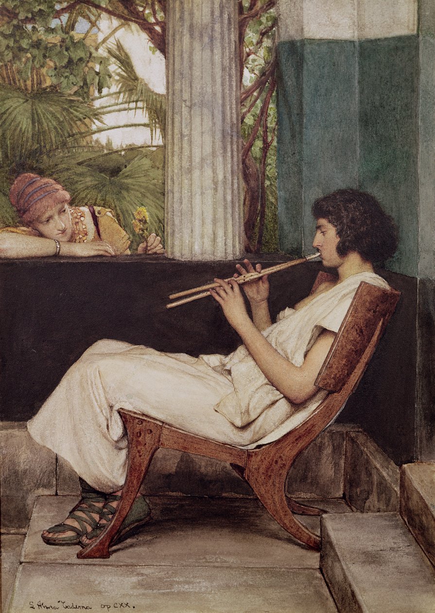 Musik hat Reize von Lawrence Alma Tadema
