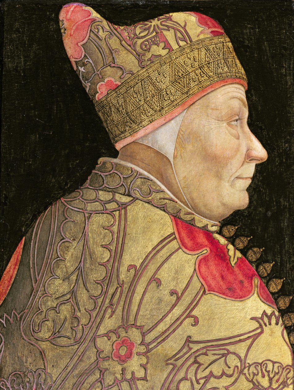 Der Doge Francesco Foscari, 1460 von Lazzaro Bastiani