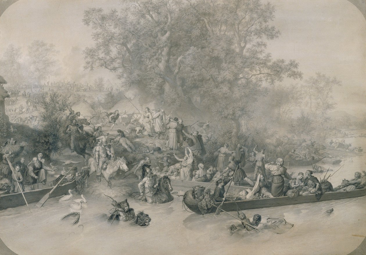 Gründung Wiens von Leander Russ