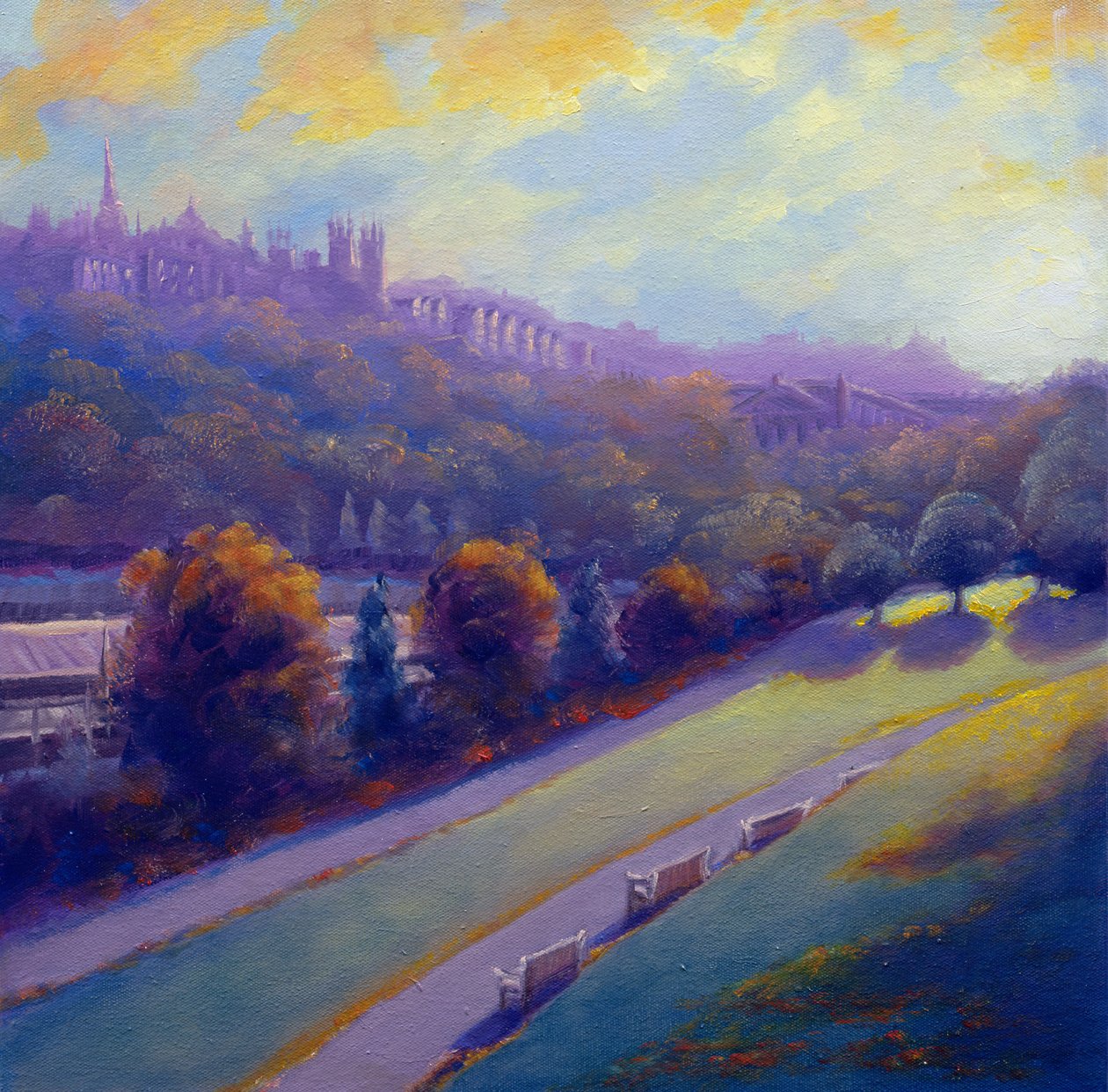 Herbst in Edinburgh, 2007 von Lee Campbell