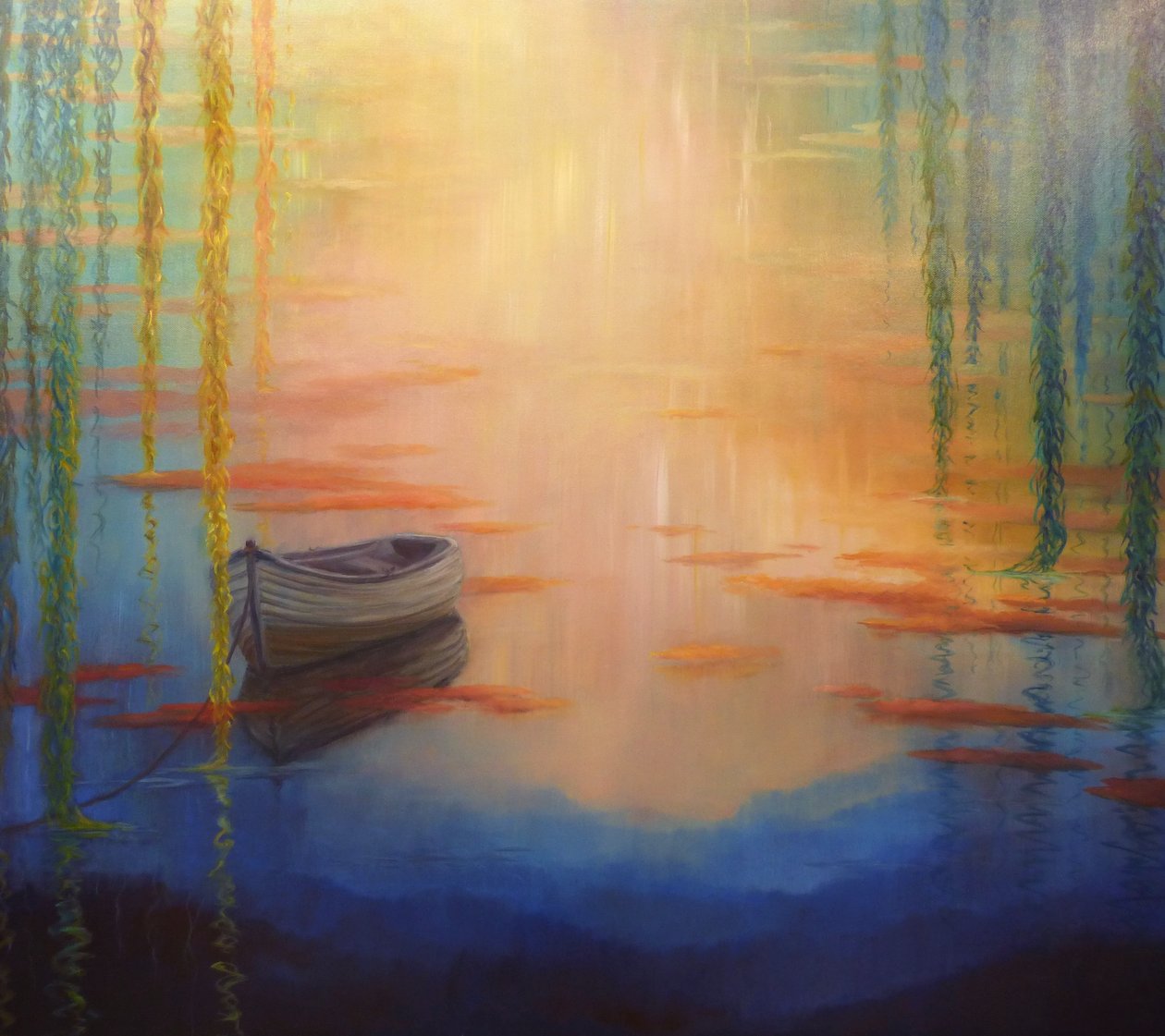 Verschmolzen und Untergetaucht, 2019 von Lee Campbell