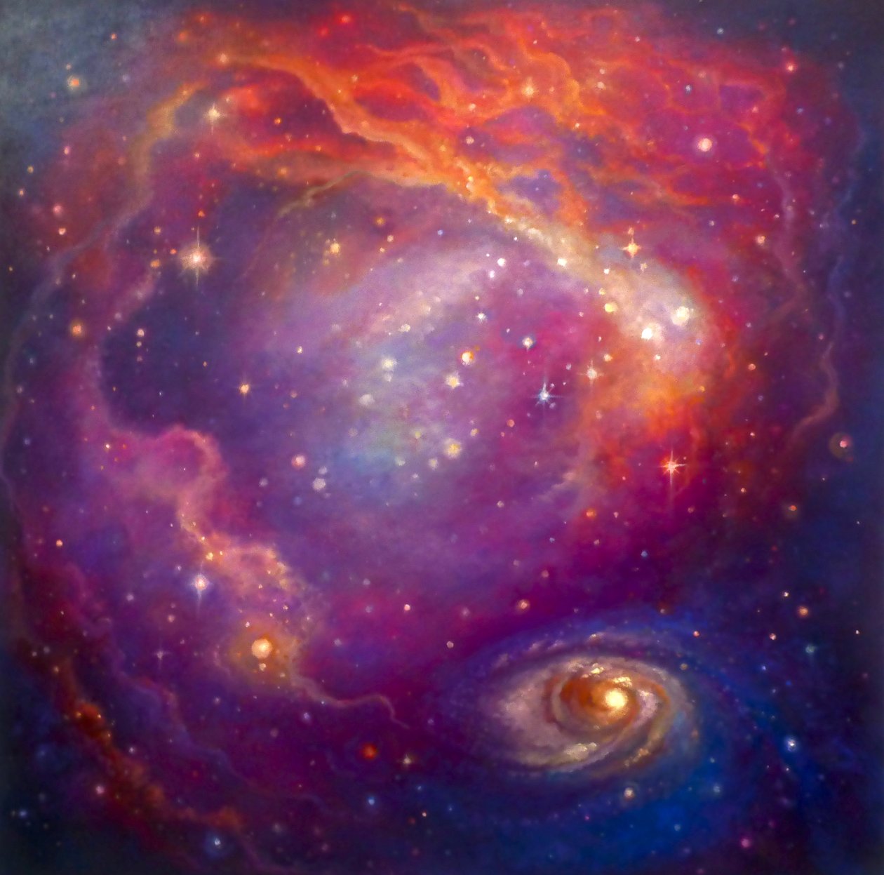 Nebula Amethyst von Lee Campbell