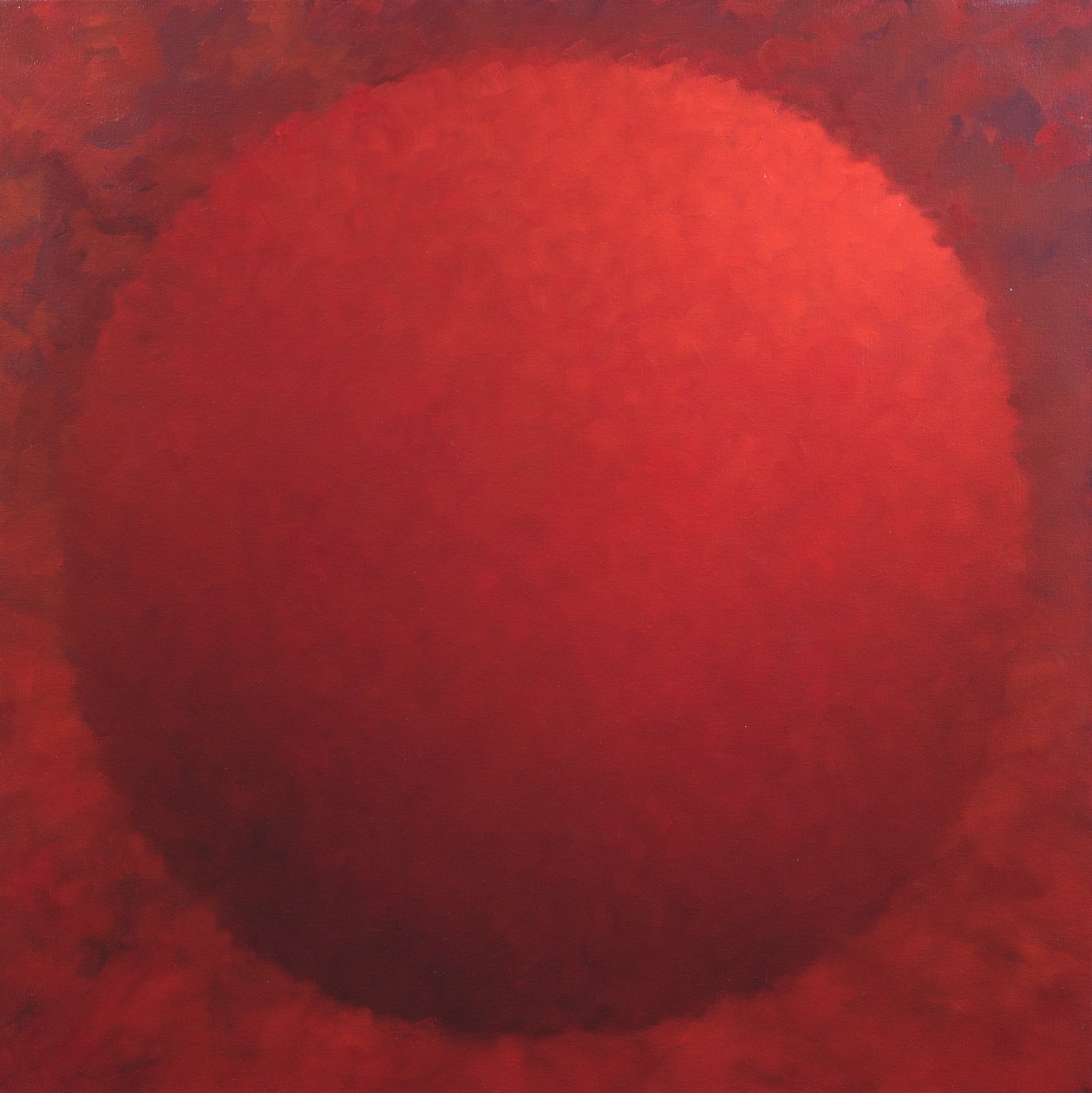 Rote Kugel, 2006 von Lee Campbell