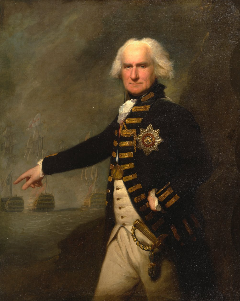 Admiral Lord Bridport von Lemuel Francis Abbott