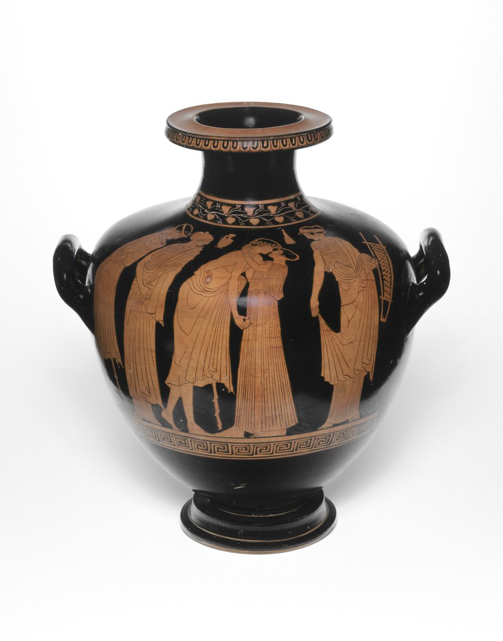 Hydria oder Wasserkrug, 460-450 v. Chr. von Leningrad Painter