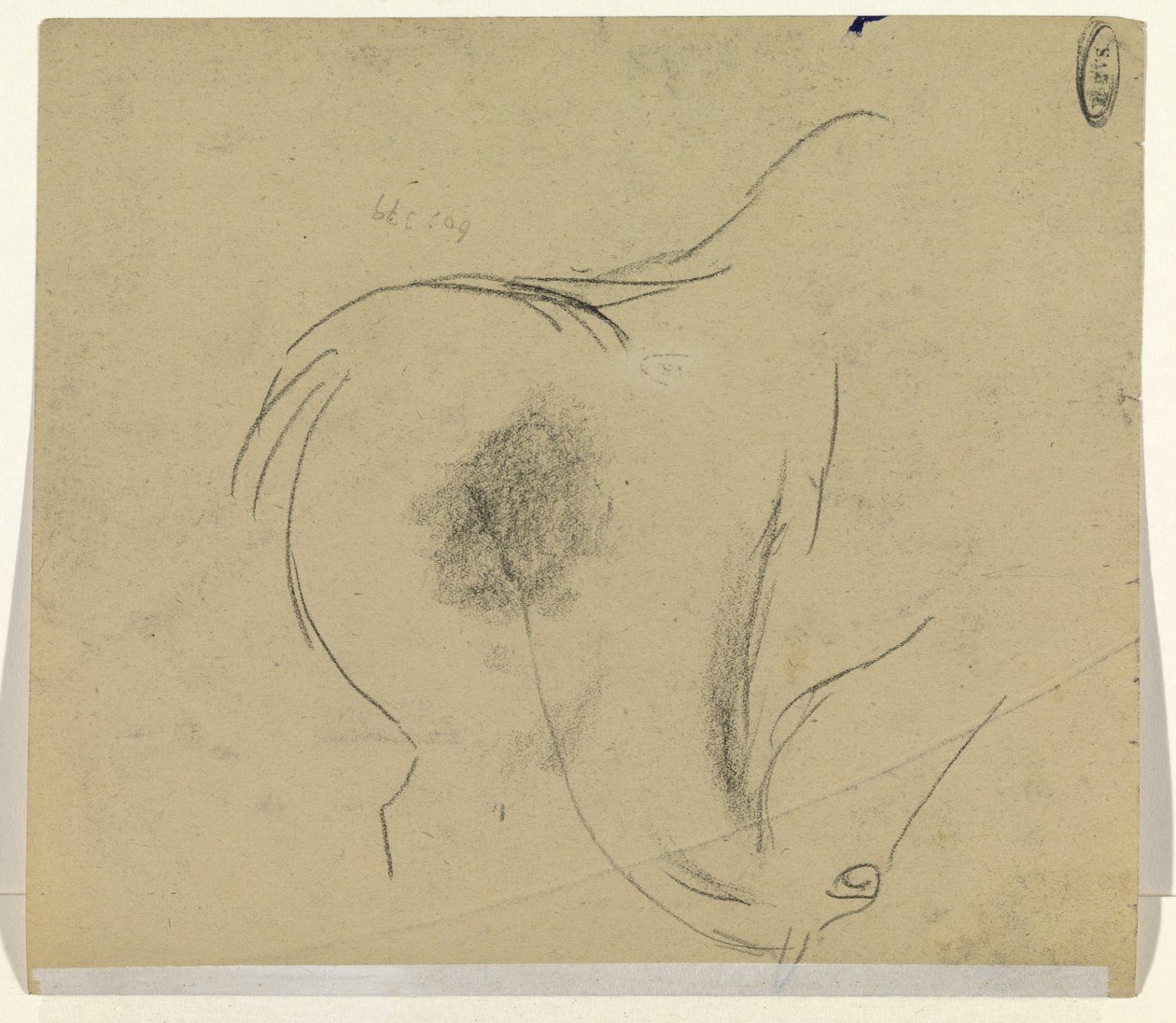 Pferdekopf von Leo Gestel