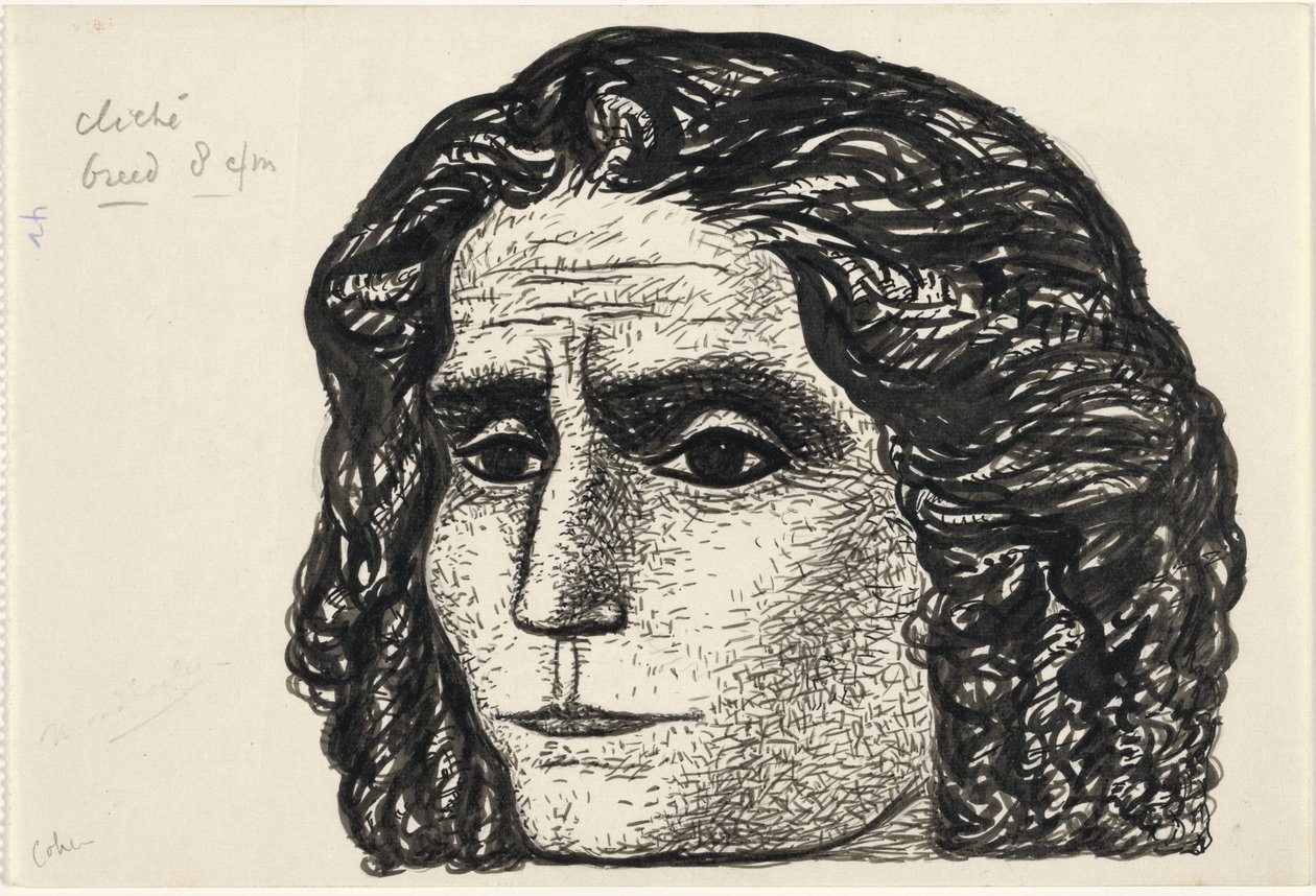 Porträt von Jean Jaurès von Leo Gestel