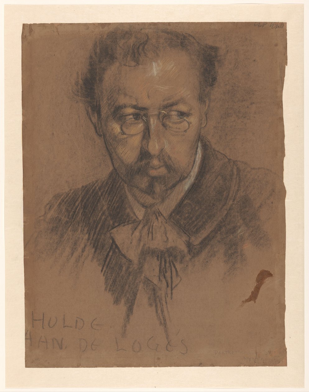Porträt von Leendert Adriaan Schilt von Leo Gestel