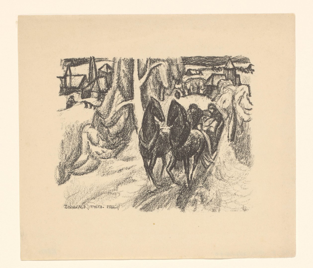 Zinnwald (Erzgebirge) von Leo Gestel