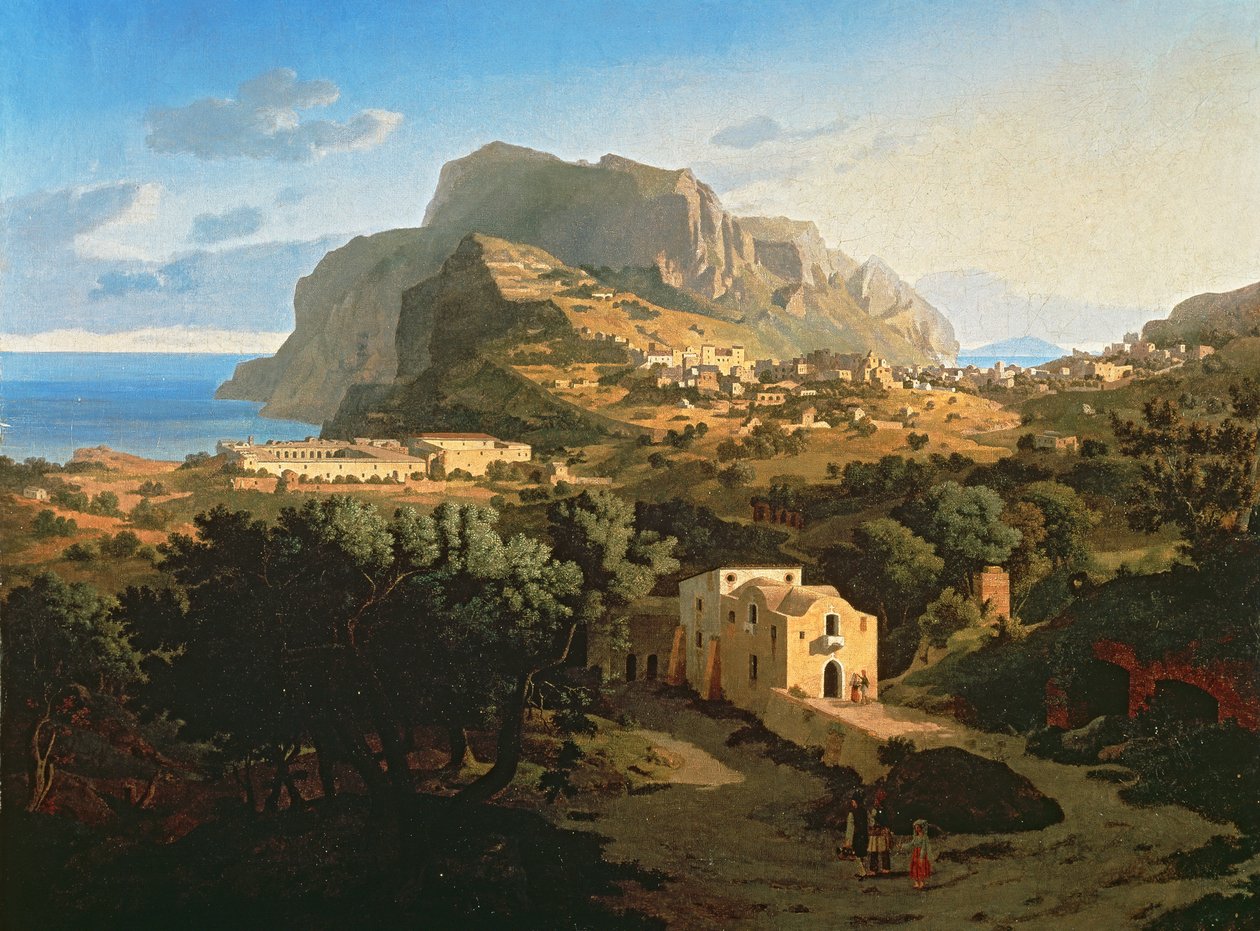 Landschaft auf Capri von Leo von Klenze
