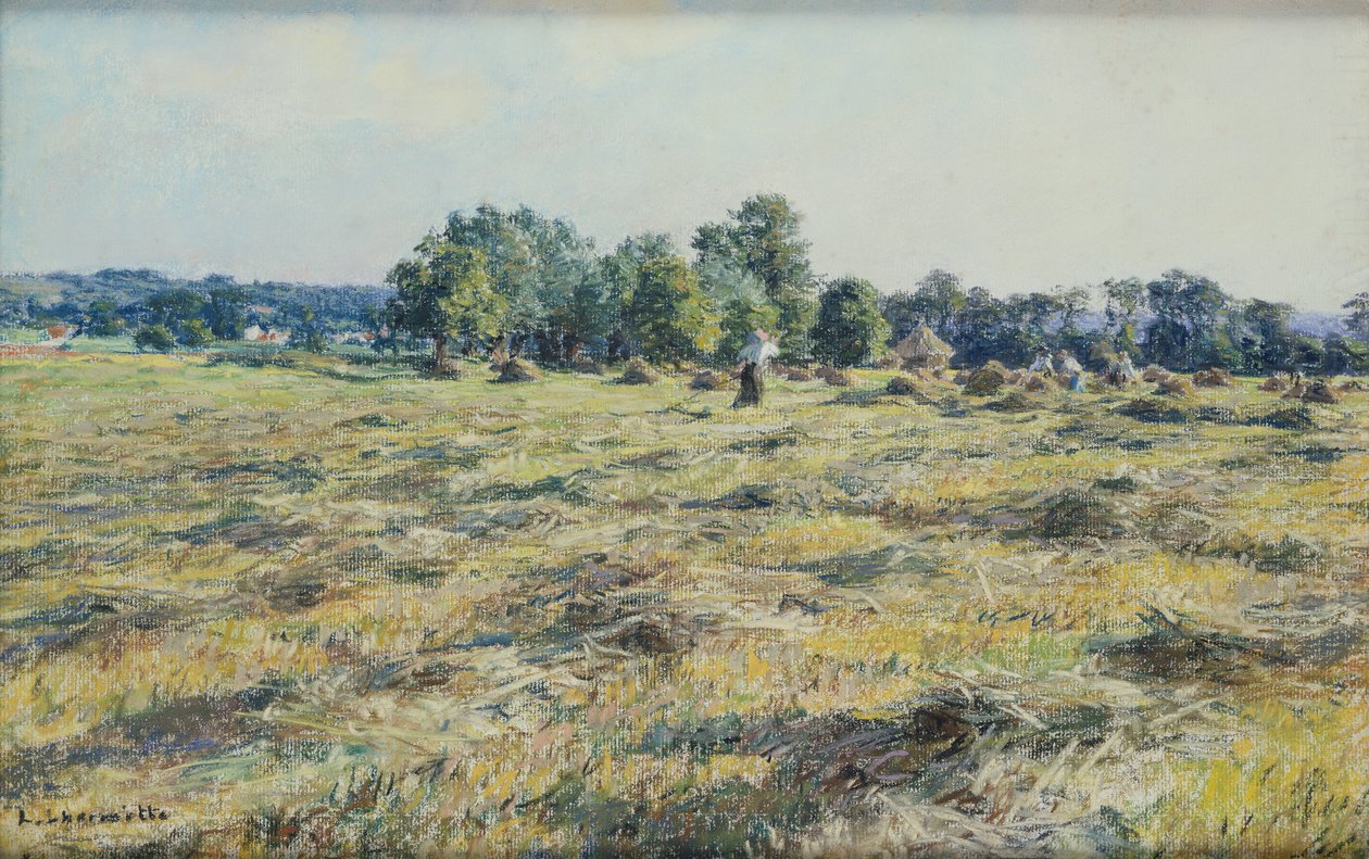 Heuernte, ca. 1887 von Leon Augustin Lhermitte