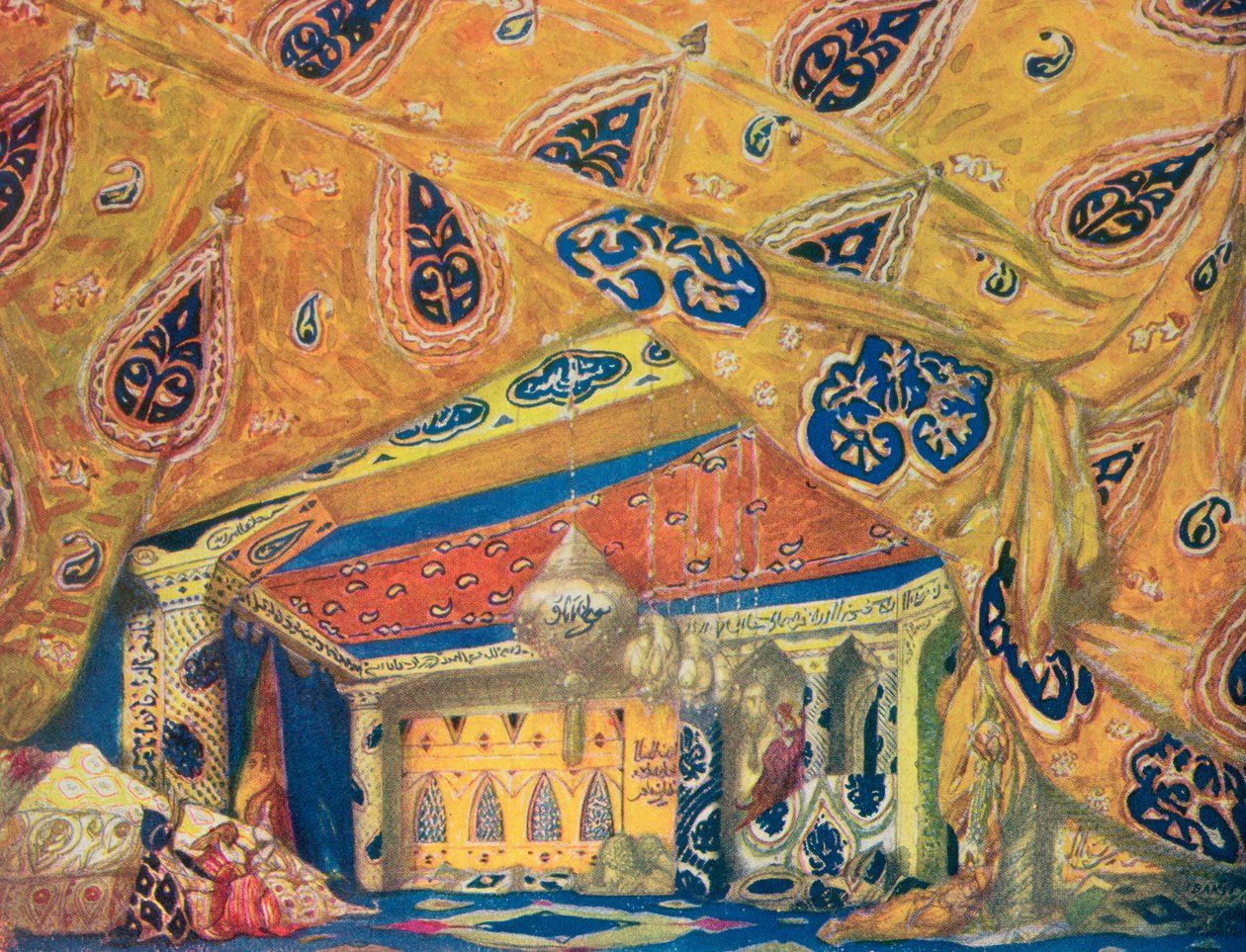 Ein Scheherazade-Salon von Leon Bakst