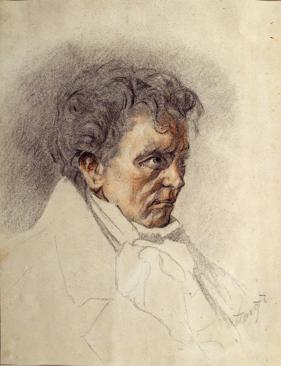 Porträt von Ludwig van Beethoven von Leon Bakst
