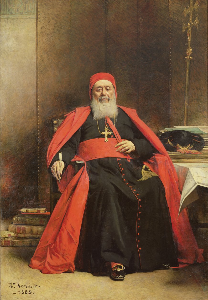 Porträt von Charles Lavigerie (1825-92) 1888 von Leon Joseph Florentin Bonnat