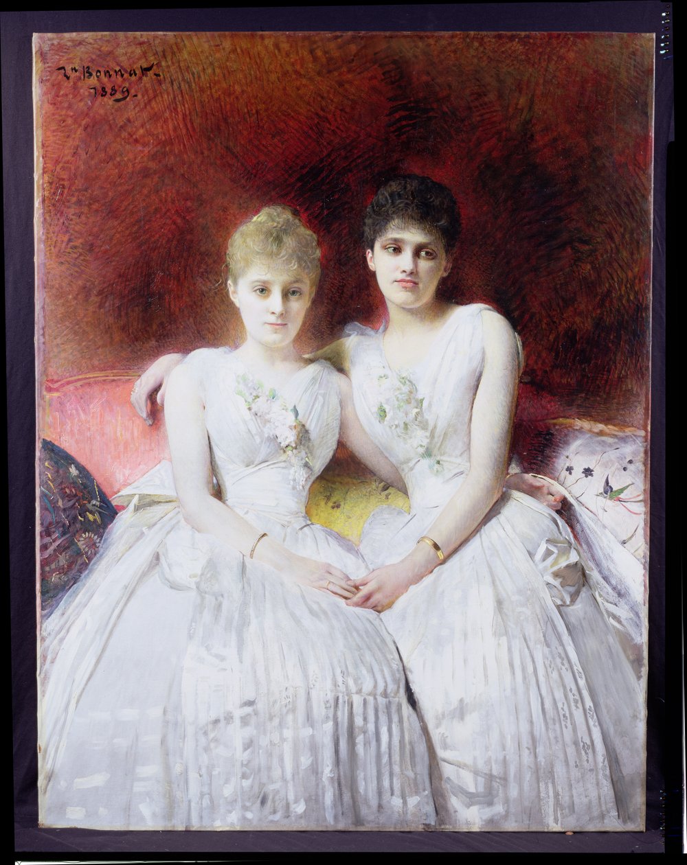 Porträt von Marthe und Terese Galoppe, 1889 von Leon Joseph Florentin Bonnat