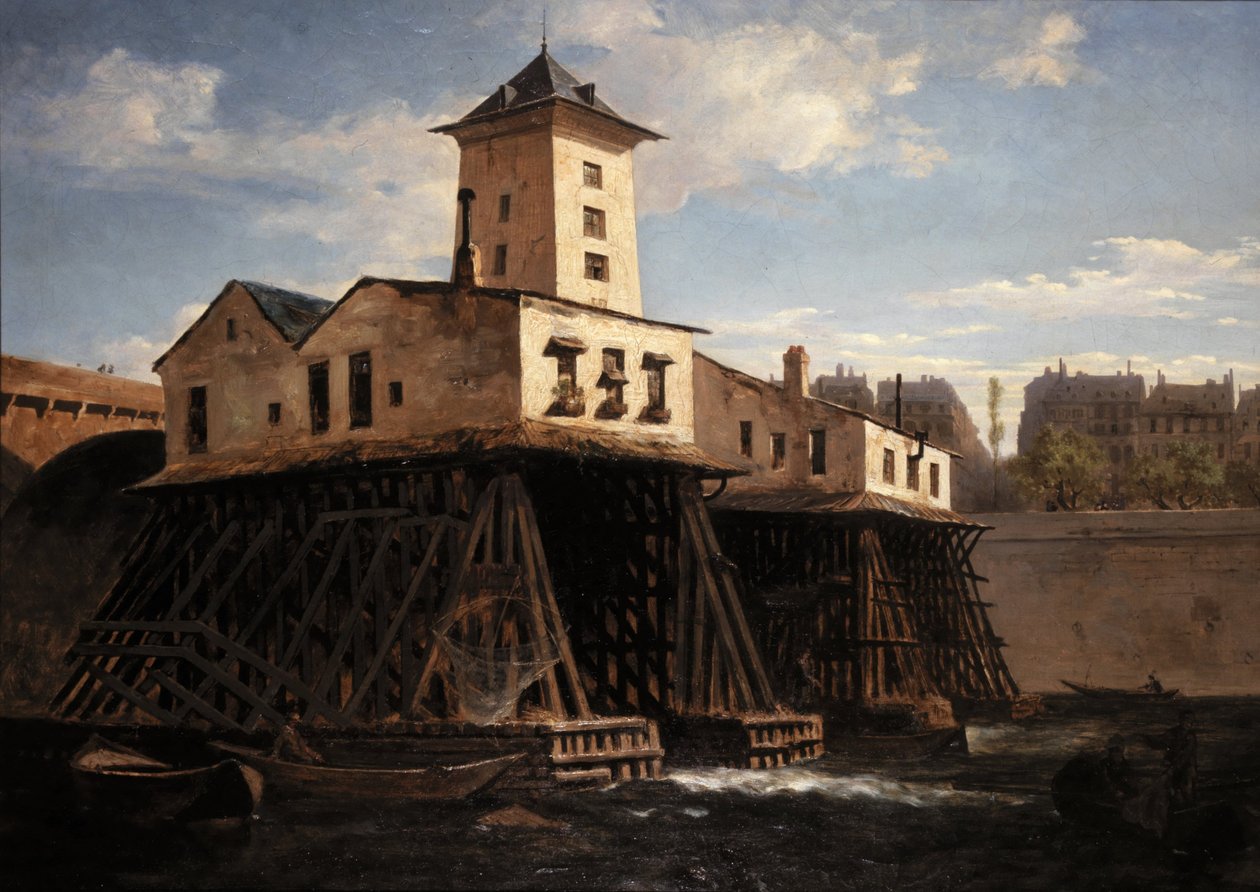 La pompe Notre-Dame von Leon Auguste Melle