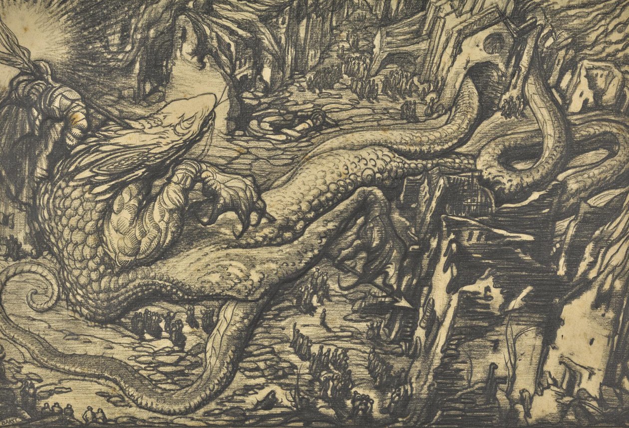 Das Monster des Krieges von Leon Bakst