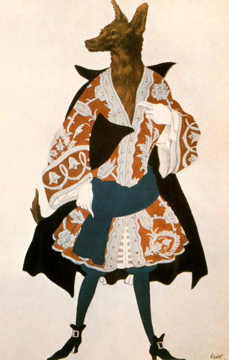 Dornröschen Wolf, 1921 von Leon Bakst