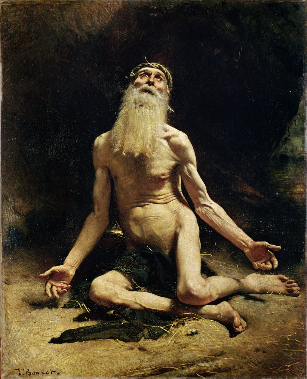 Hiob von Leon Joseph Florentin Bonnat