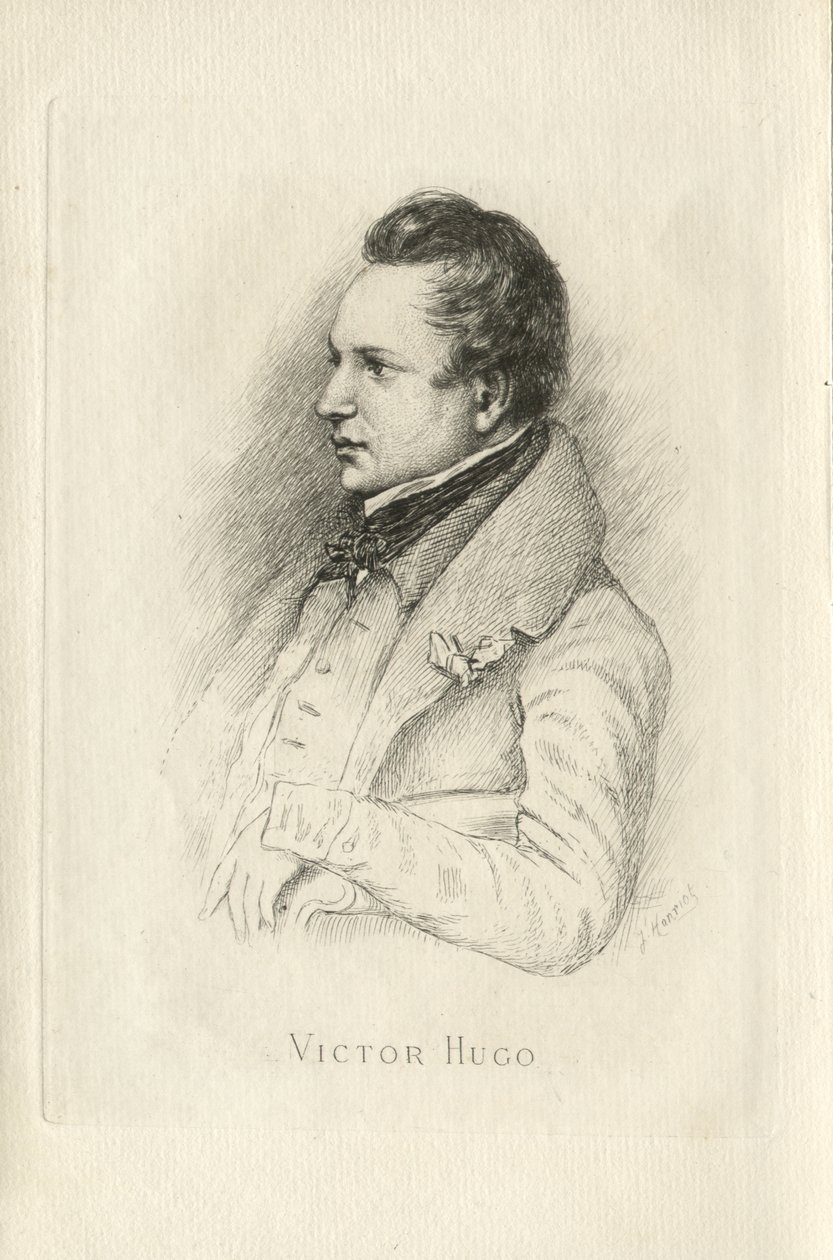 Porträt von Victor Hugo 1802-1885 von Leon Noel