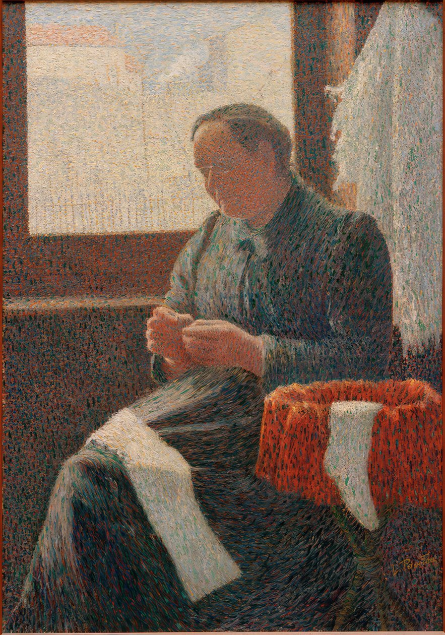 Portrait de Madame Vallad von Leon Pourtau