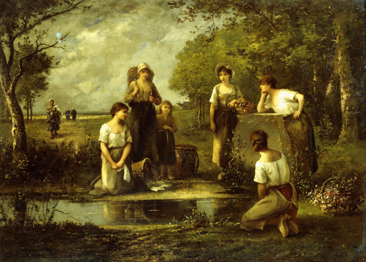 Die Wäscherinnen von Leon Richet