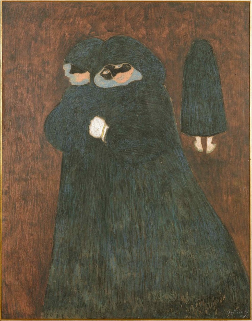 Die Dominos, 1913 von Leon Spilliaert
