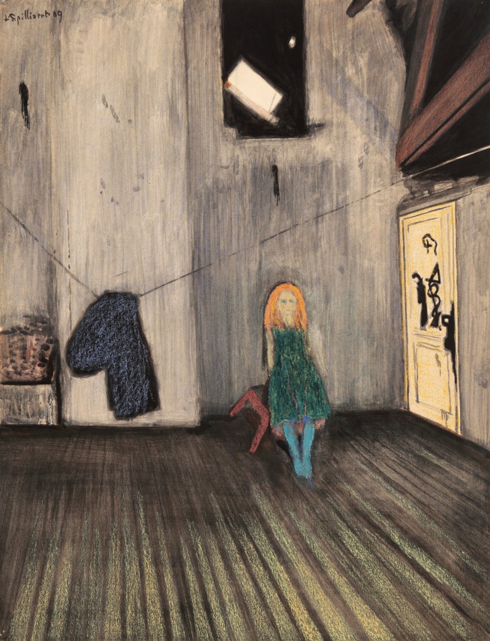 Ganz allein, 1909 von Leon Spilliaert