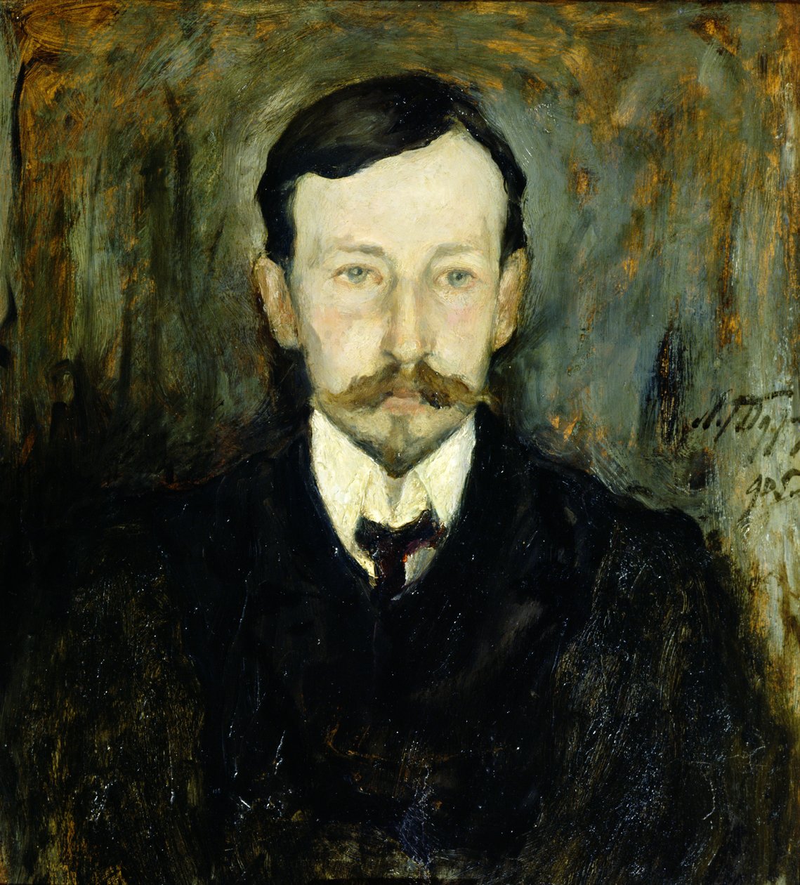 Porträt von Iwan Bunin, 1905 von Leonard Viktorovich Turzhansky