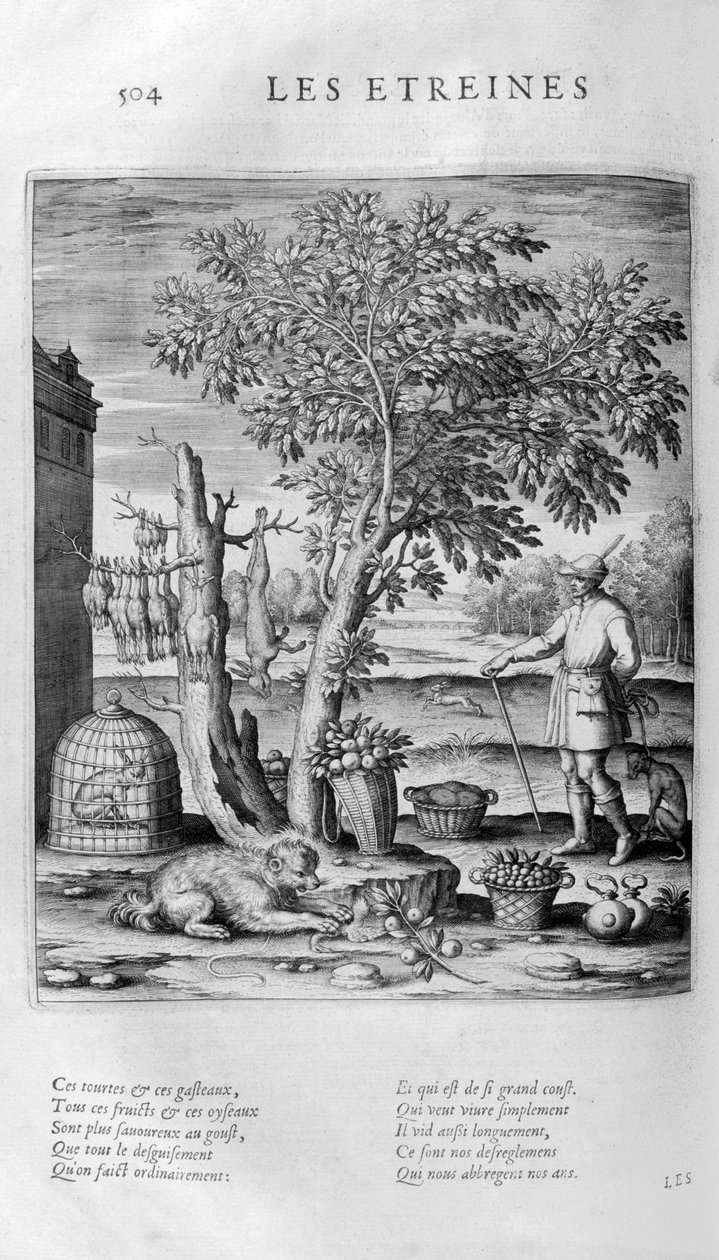 Les Etreines, Geschenk, 1615 von Leonard Gaultier