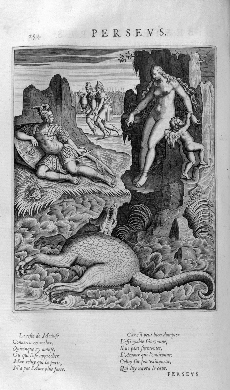 Perseus rettet Andromeda von Leonard Gaultier