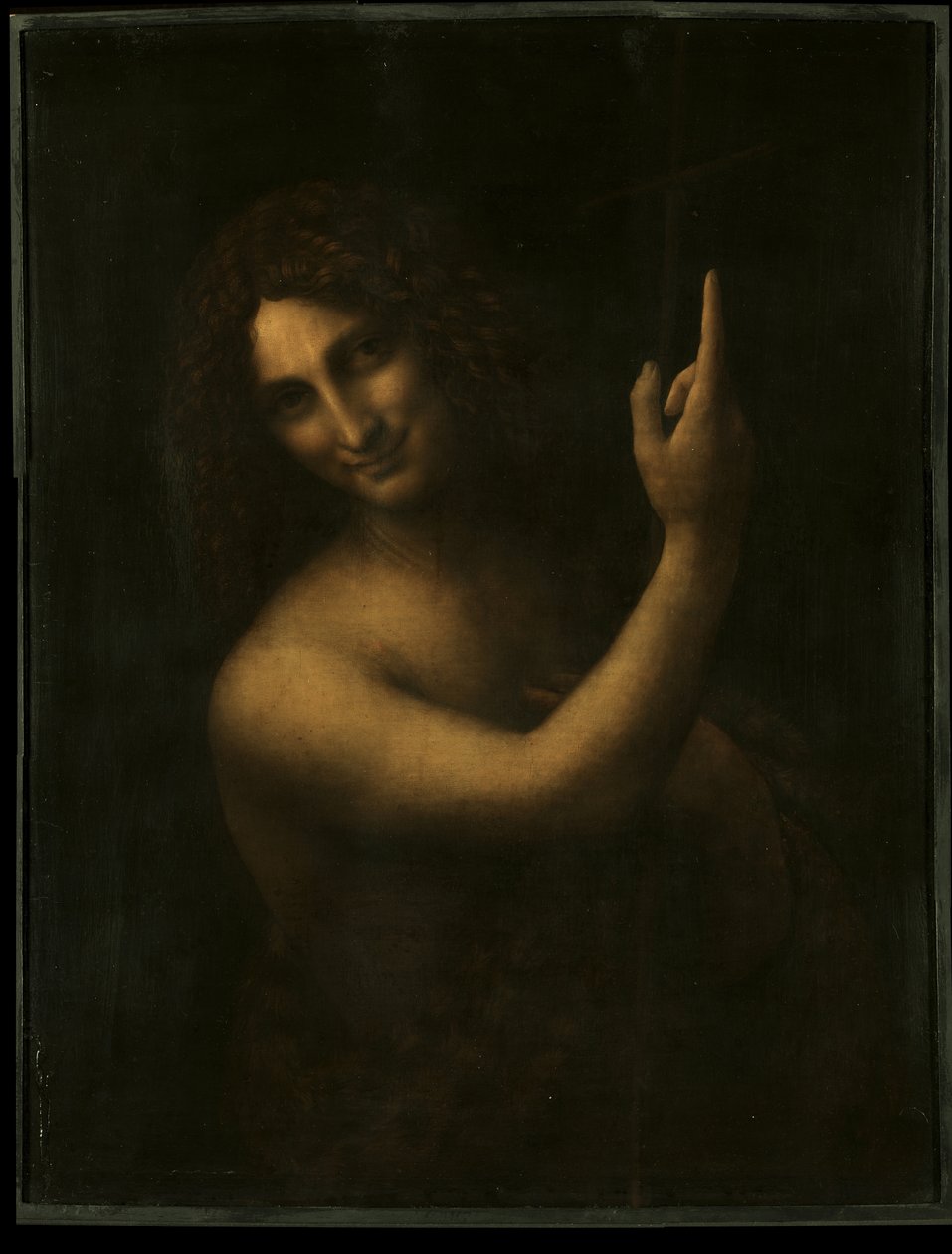 Hl. Johannes der Täufer von Leonardo da Vinci