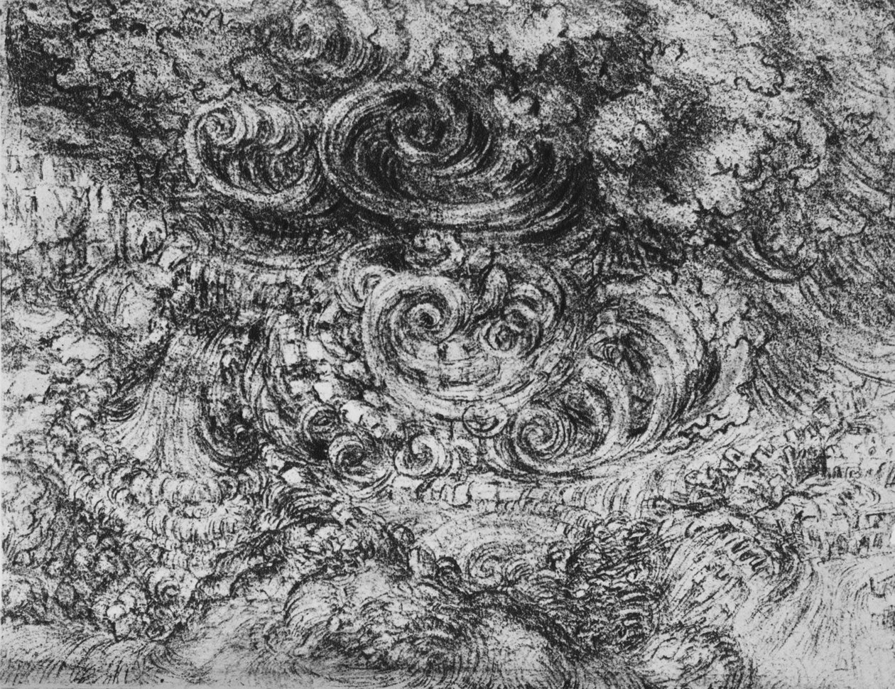 Sintflut von Leonardo da Vinci