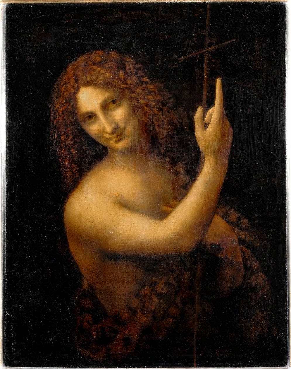 Johannes der Täufer von Leonardo da Vinci