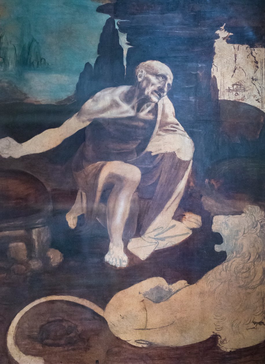 Heiliger Hieronymus von Leonardo da Vinci