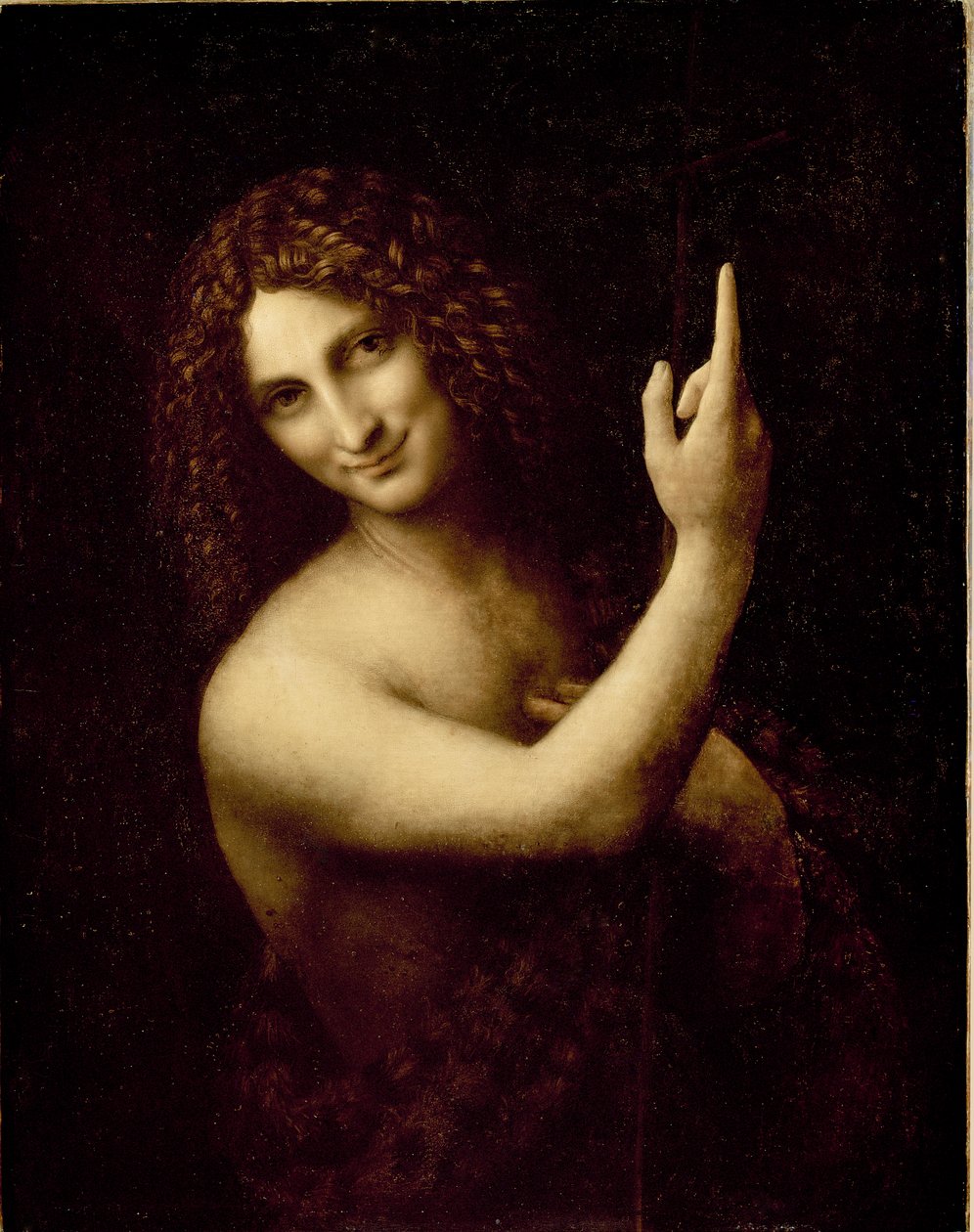 Johannes der Täufer von Leonardo da Vinci