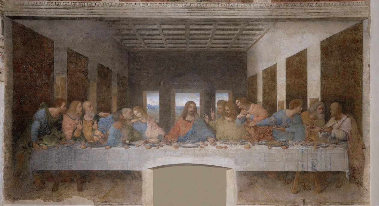 Das letzte Abendmahl von Leonardo da Vinci