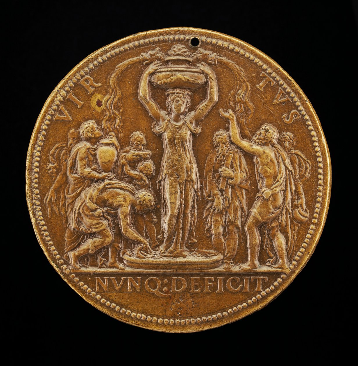 Brunnen der Wissenschaften [Rückseite] von Leone Leoni