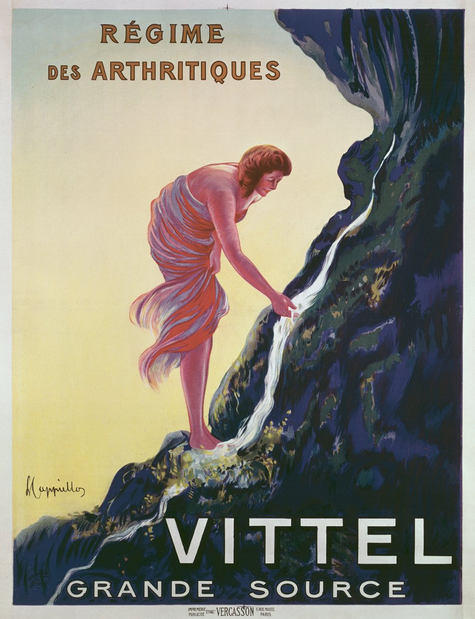 Werbung für Vittel Grande Source, 1911 von Leonetto Cappiello