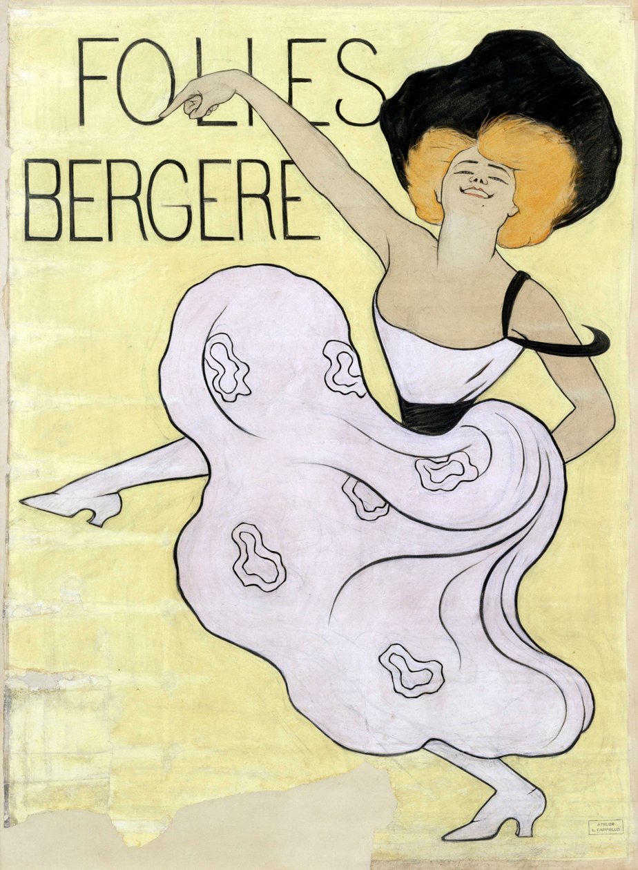 Folies Bergère, 1900 von Leonetto Cappiello