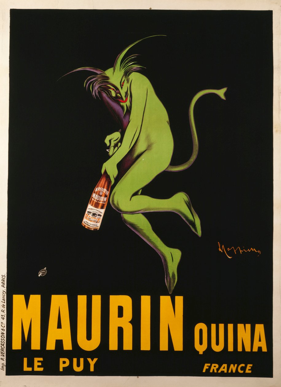Maurin Quina, ca. 1922 von Leonetto Cappiello