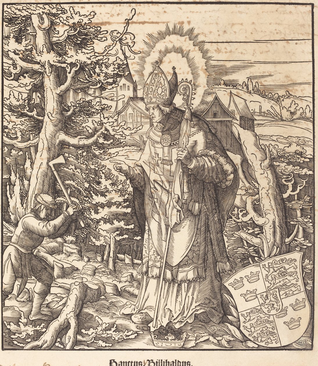 Heiliger Willibald von Leonhard Beck