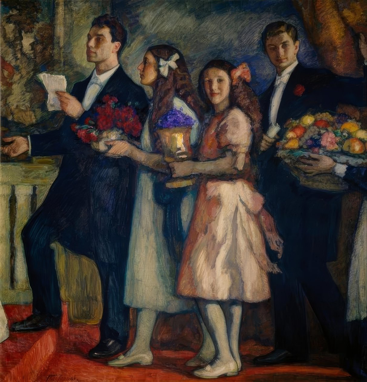Gratulation von Leonid Osipovic Pasternak